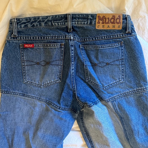 Vintage Mudd Patchwork Flare Jeans - Picture 4 of 6